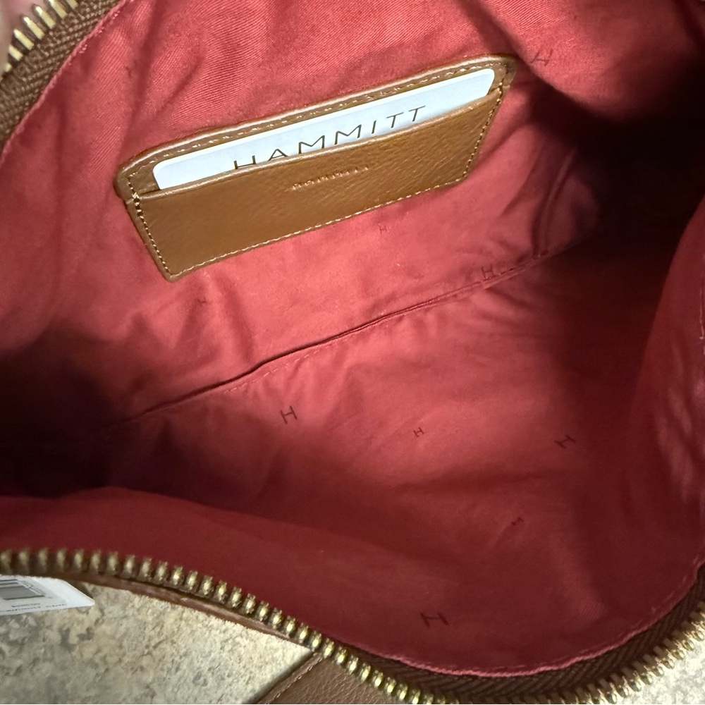 NWT Hammitt Kyle Chocolate Diamond Suede purse - Picture 5 of 5